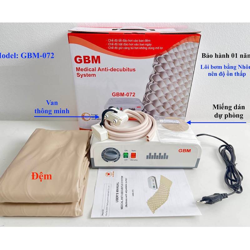 Nệm hơi chống loét GBM-072  Nệm hơi chống loét GBM-072
